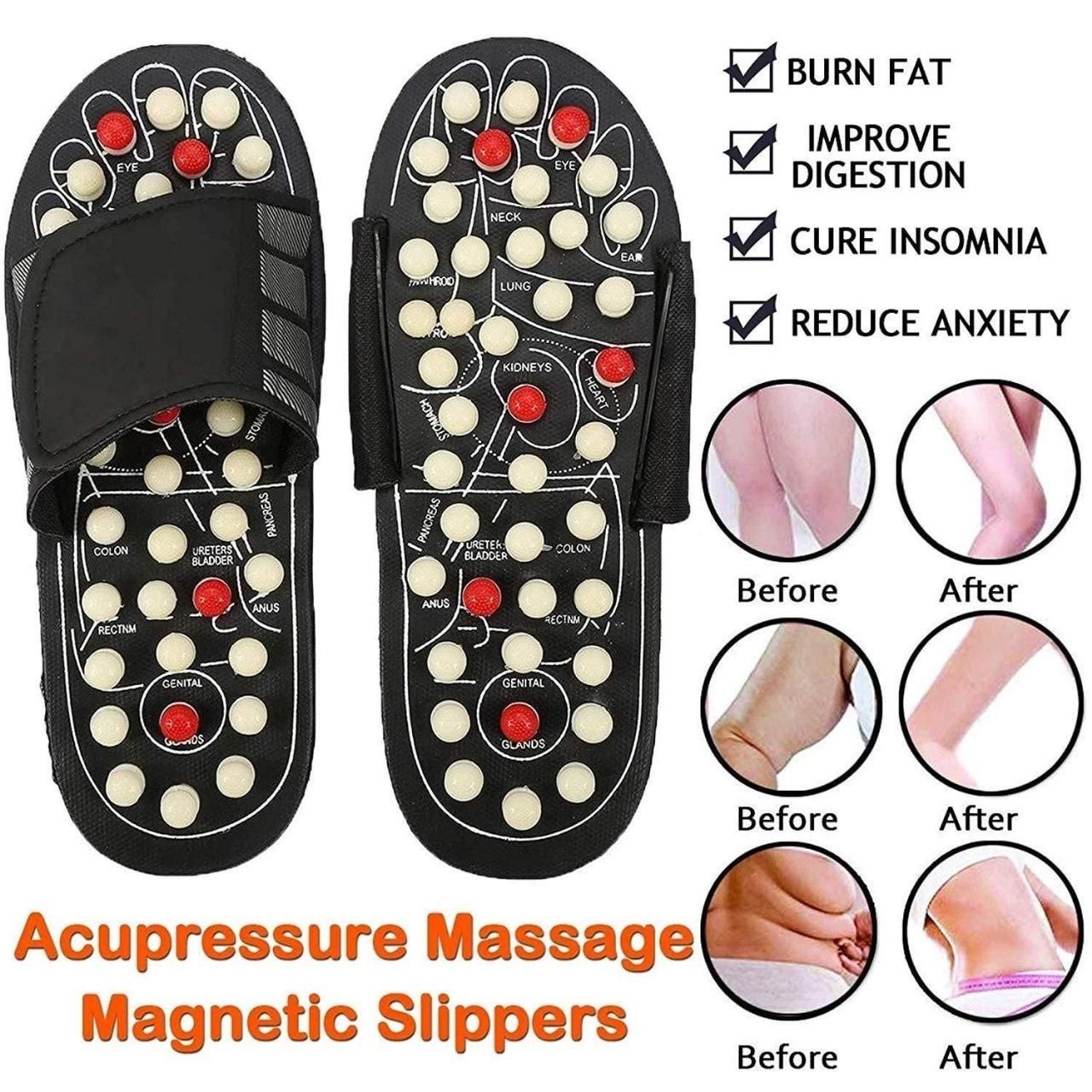 Acupressure and Magnetic Therapy Paduka Slipper