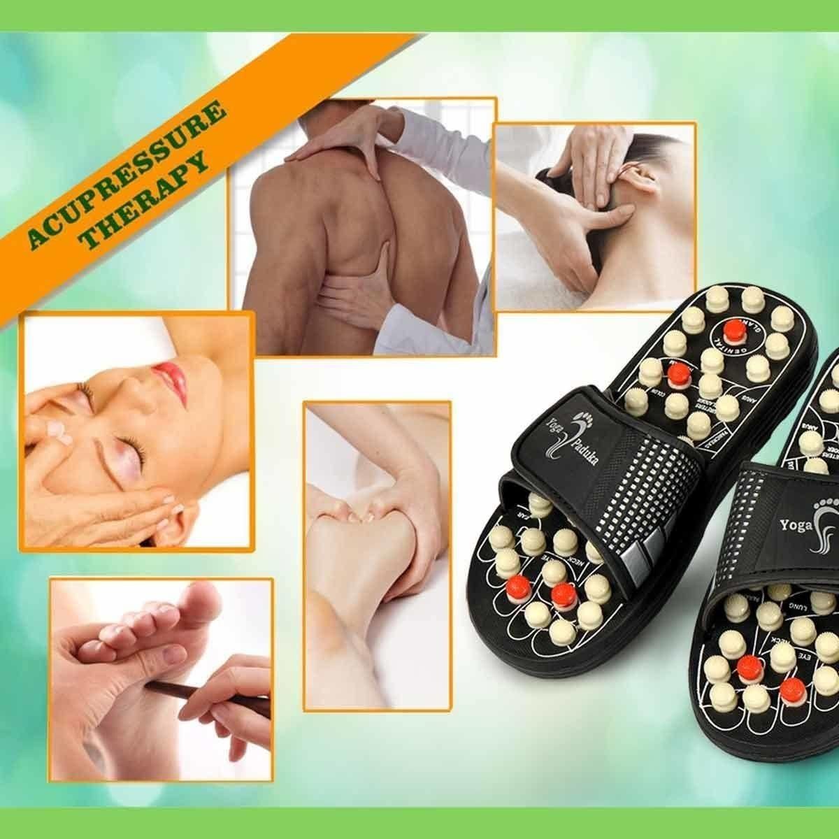 Acupressure and Magnetic Therapy Paduka Slipper