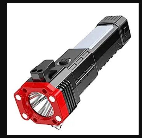 Black Usb Charge Mini Flashlight Torch, Battery
