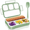 4 comp. silicone lunch box